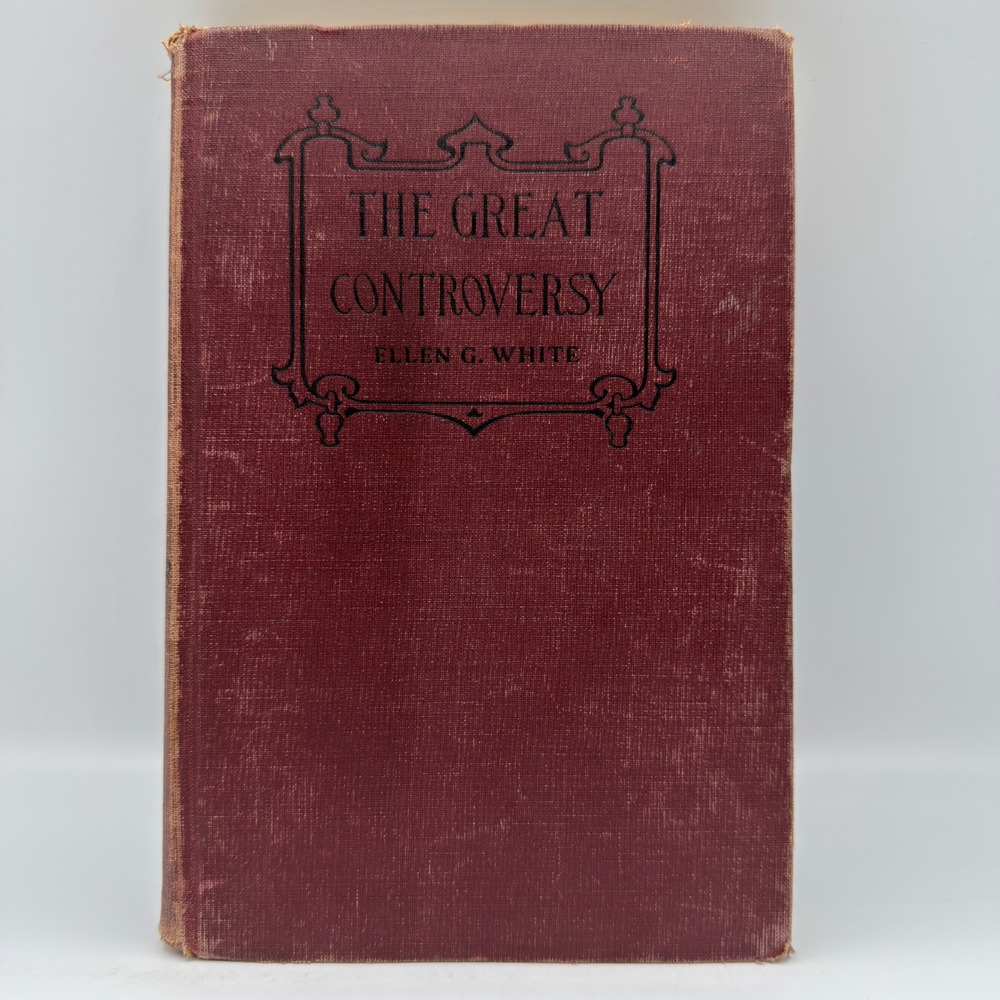 The Great Controversy Ellen G White 1941 Pacific Press Hardcover Religious Book